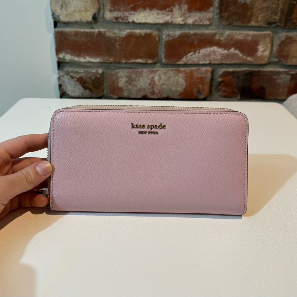 Kate Spade Light Pink Large Wallet